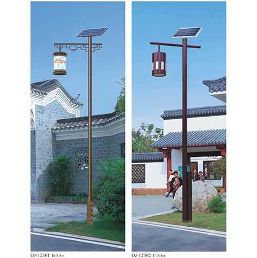 河南定制太陽(yáng)能庭院燈