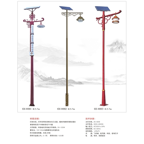 18瓦太陽(yáng)能路燈